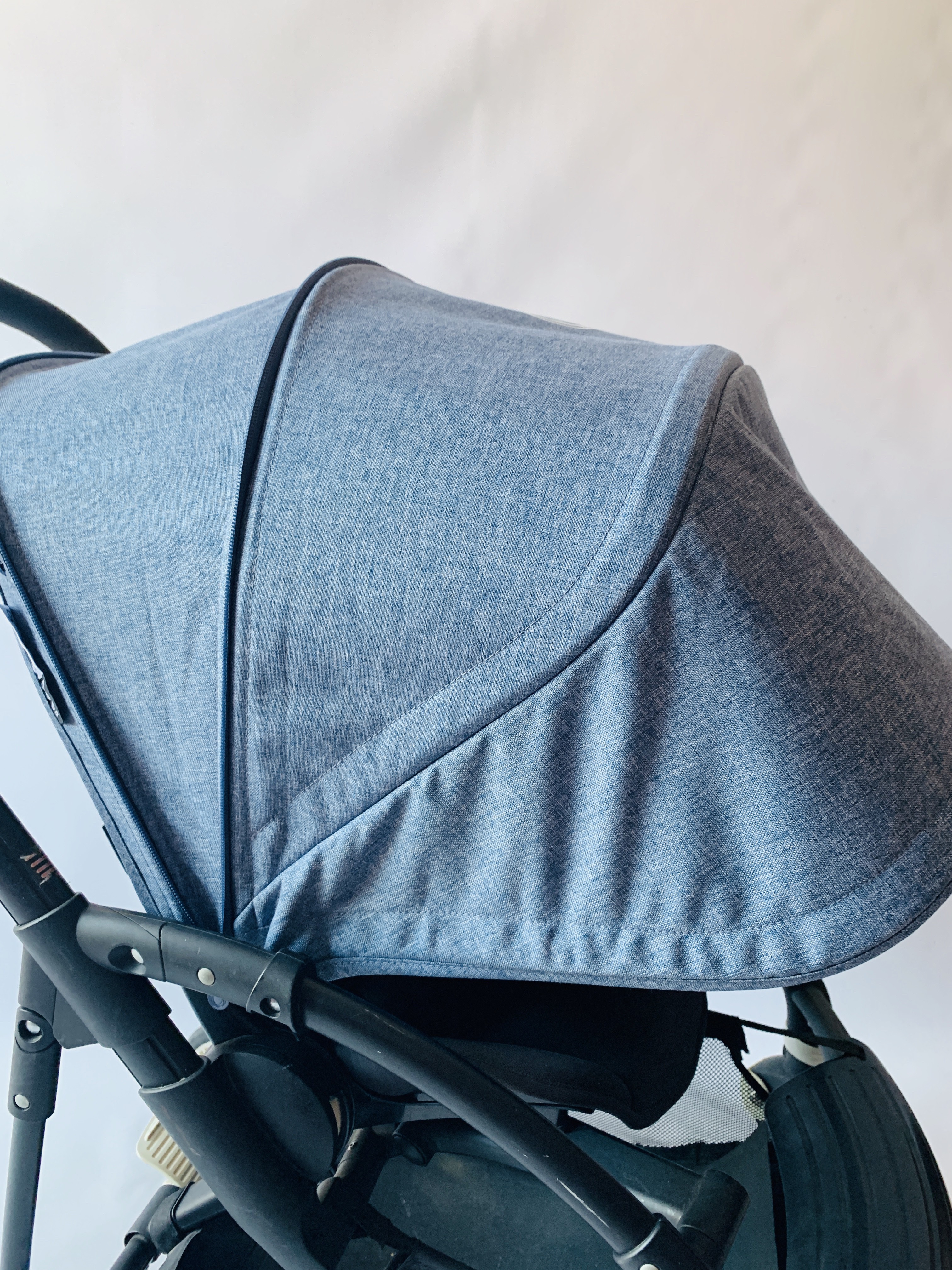 Capota extensible bugaboo bee 5, azul Melange ,accesorios Bugaboo bee