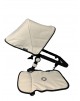 Pack Fundas Capota y cubrepies Bugaboo Camaleon OFF WHITE